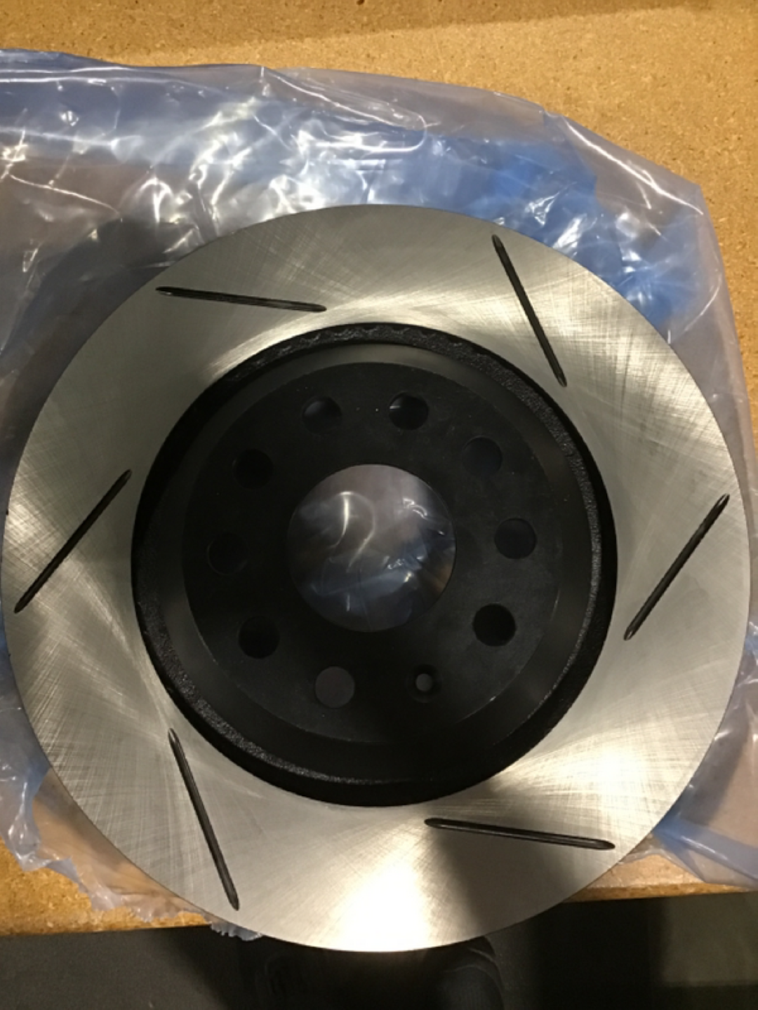 STOPTECH Rear Rotors Slotted 310x22 - Left Rotor - Scratch & Dent Parts