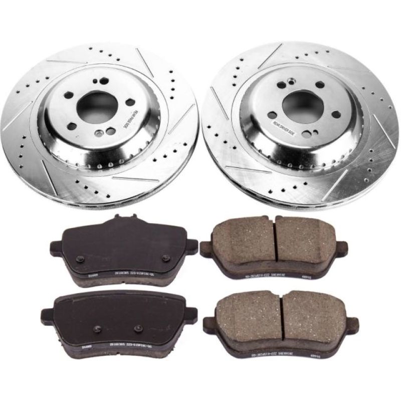 PowerStop 2017 Mercedes-Benz Maybach S550 Rear Z23 Evolution Sport Brake Kit