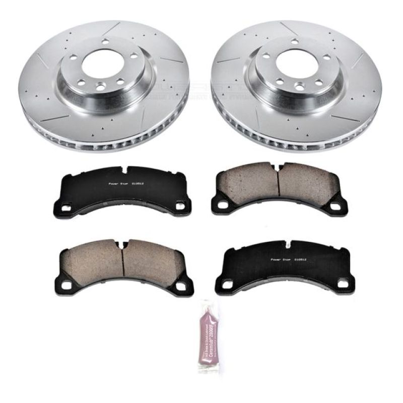 PowerStop 11-18 Porsche Cayenne Front Z23 Evolution Sport Brake Kit
