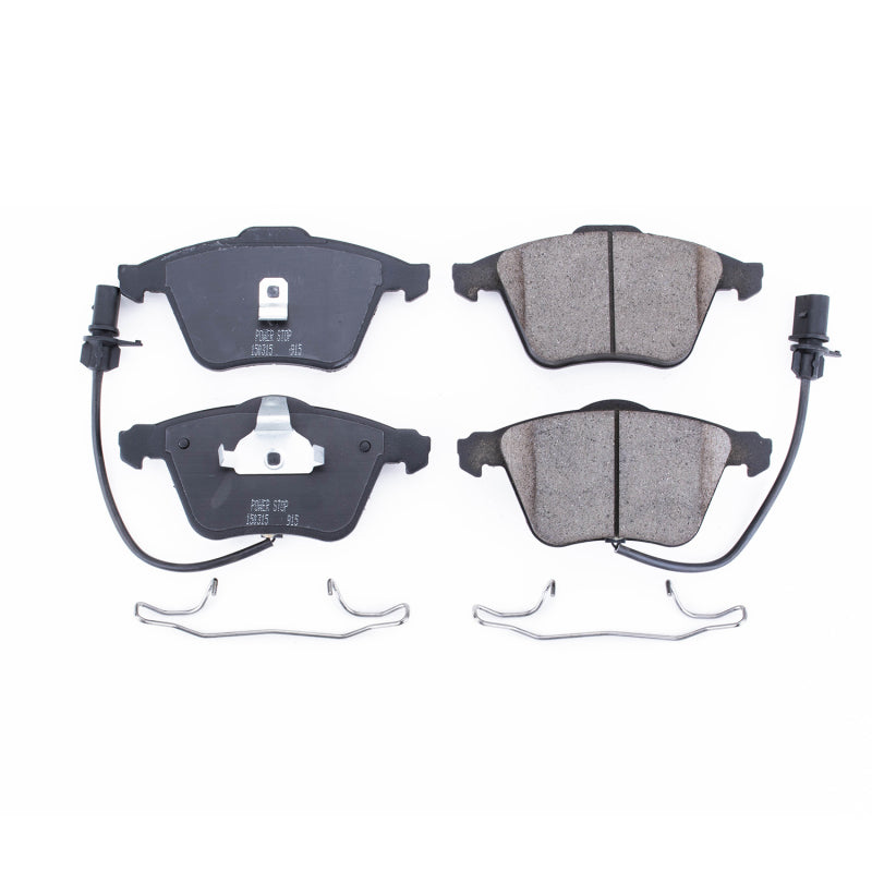 PowerStop 02-04 Audi A6 Quattro Front Z17 Evolution Ceramic Brake Pads w/Hardware