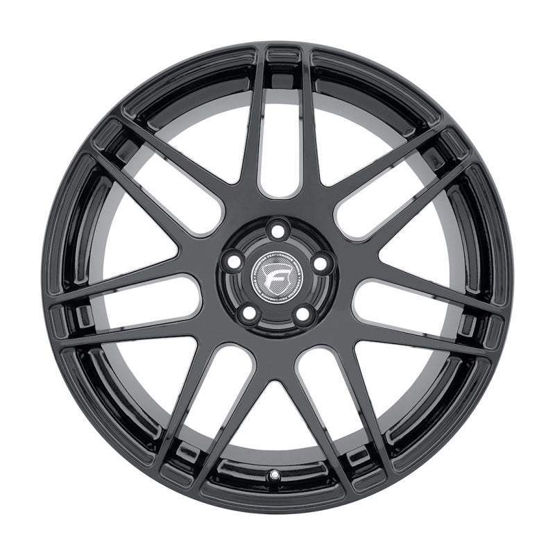 Forgestar F14 19x9.5 / 5x120 BP / ET21 / 6.1in BS Gloss Black Wheel - Super Deep Concave