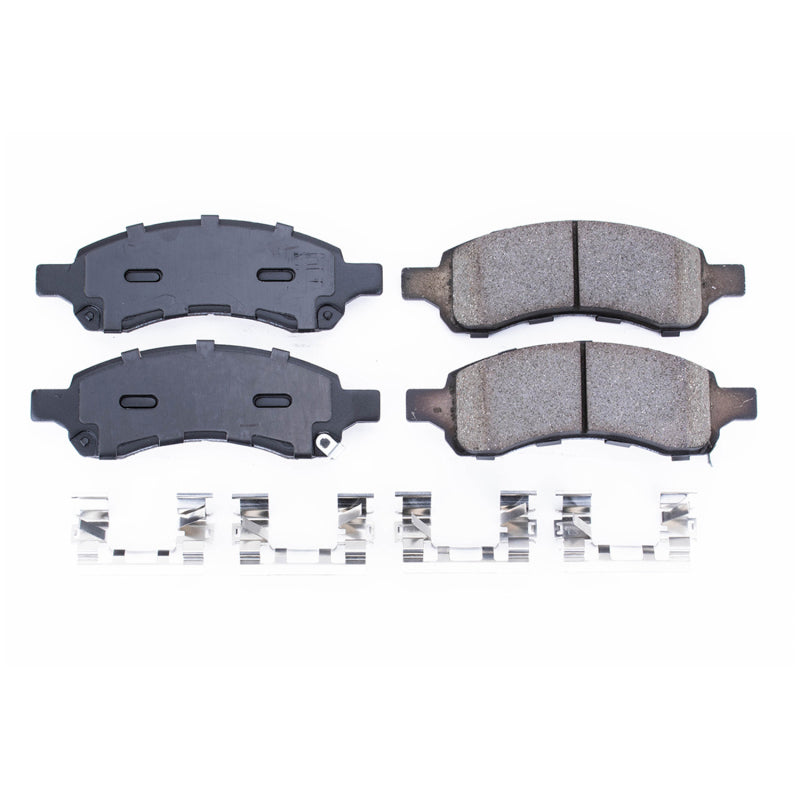 PowerStop 06-07 Buick Rainier Front Z17 Evolution Ceramic Brake Pads w/Hardware