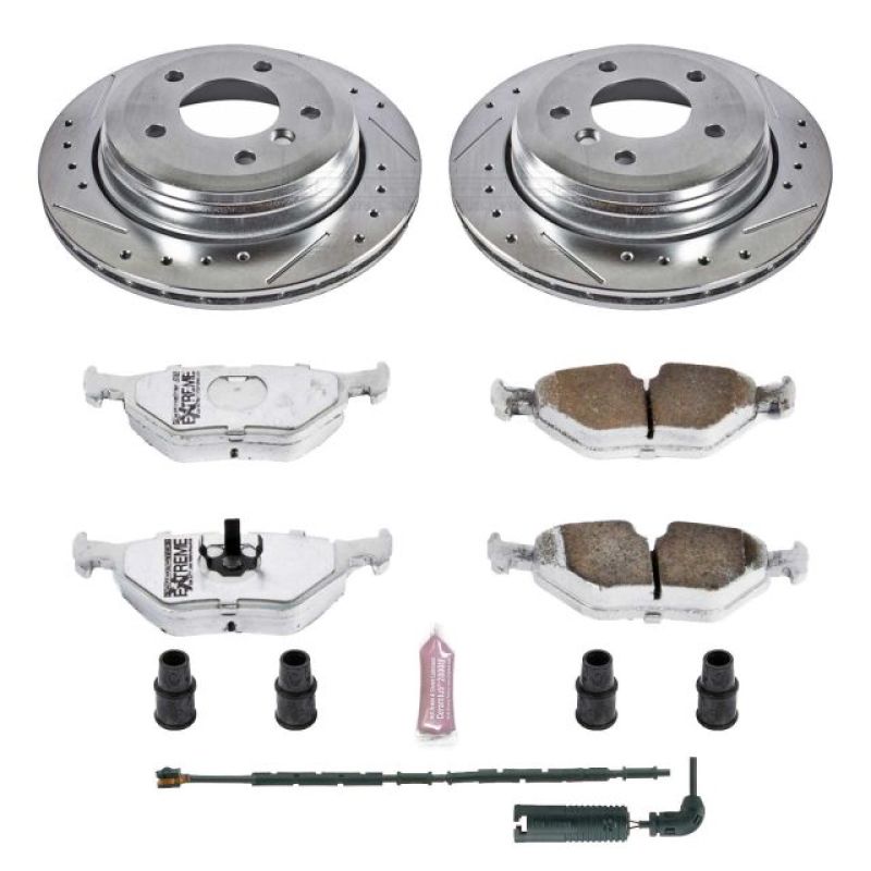 PowerStop 01-05 BMW 325xi Rear Z26 Street Warrior Brake Kit