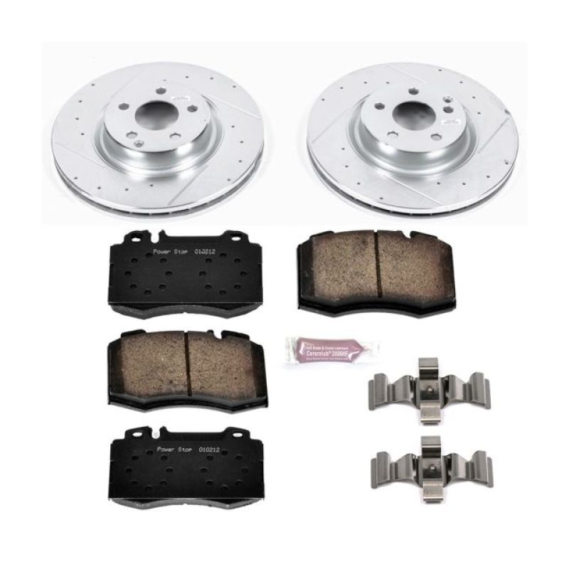 PowerStop 07-09 Mercedes-Benz E550 Front Z23 Evolution Sport Brake Kit