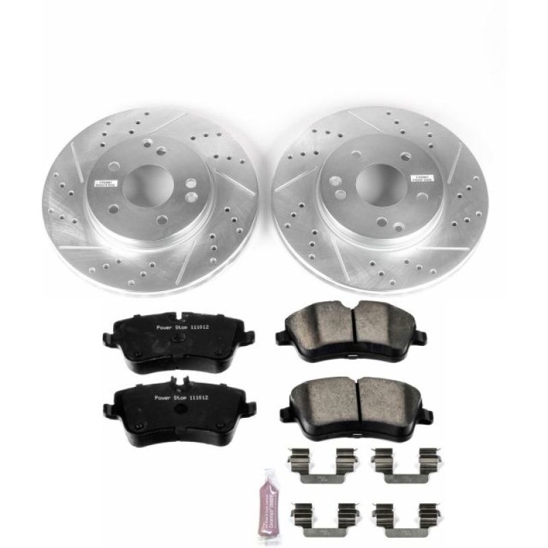 PowerStop 02-05 Mercedes-Benz C230 Front Z23 Evolution Sport Brake Kit
