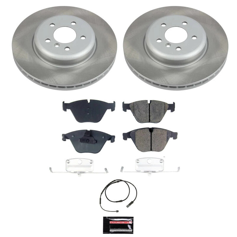 PowerStop 2011 BMW 535i xDrive Front Semi-Coated Rotor Kit