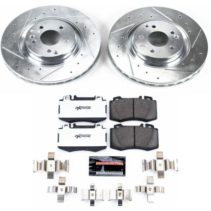 PowerStop 2004 Mercedes-Benz C230 Front Z26 Street Warrior Brake Kit