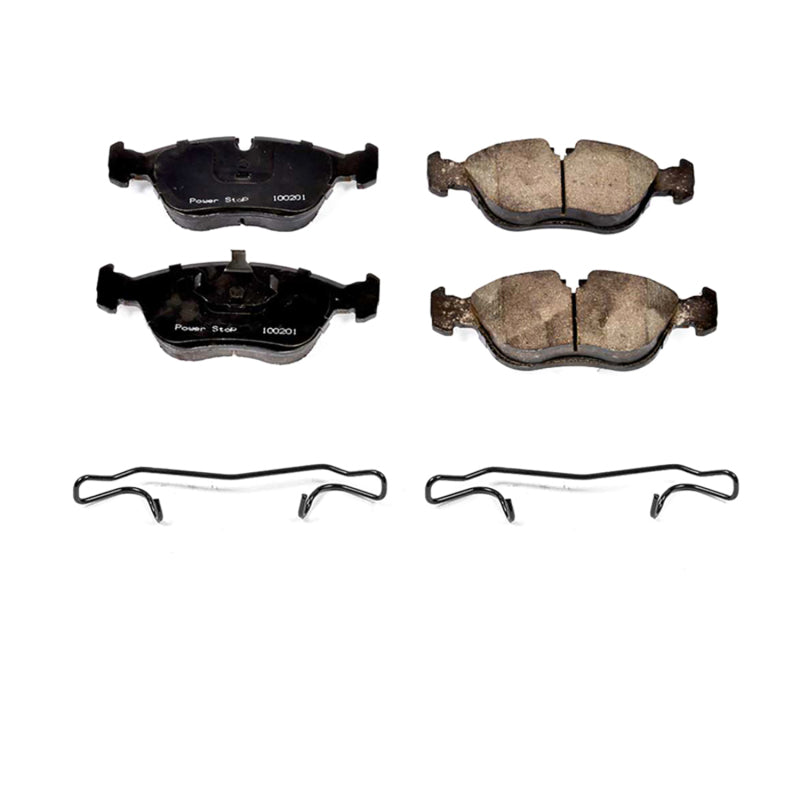 PowerStop 93-97 Volvo 850 Front Z17 Evolution Ceramic Brake Pads w/Hardware