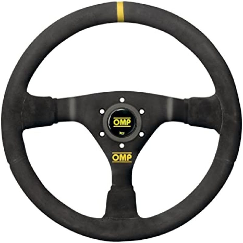OMP Racing OMP WRC Steering Wheel - Large Leather (Black)