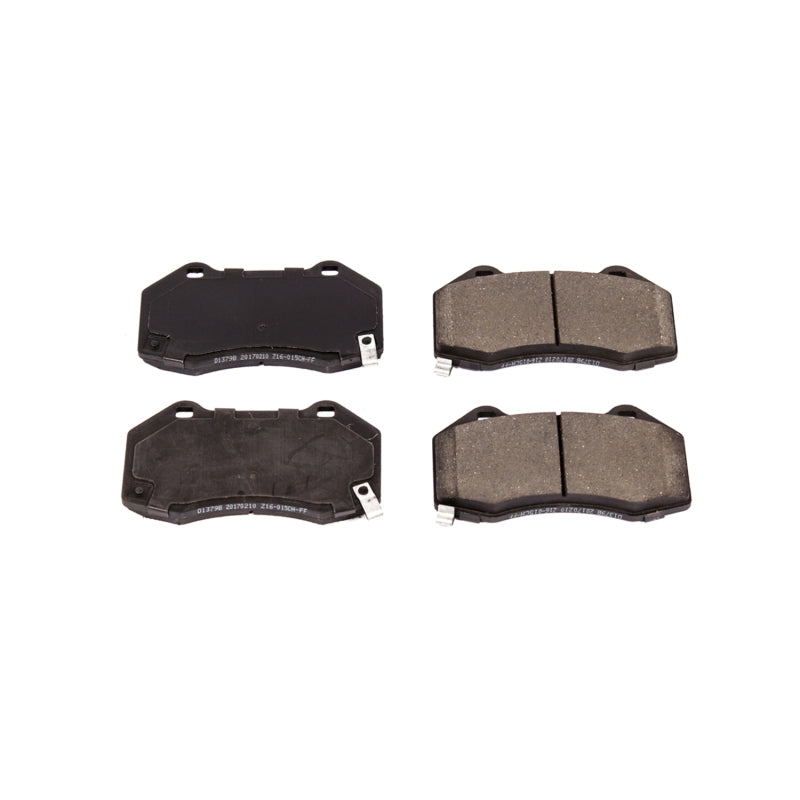 PowerStop 17-18 Fiat 124 Spider Front Z16 Evolution Ceramic Brake Pads