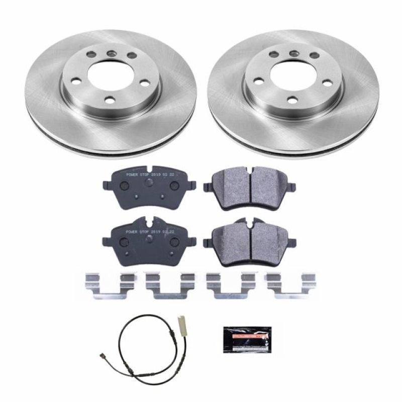 PowerStop Front Track Day Brake Kit | 2011–2016 Mini Cooper Countryman (TDBK6662)