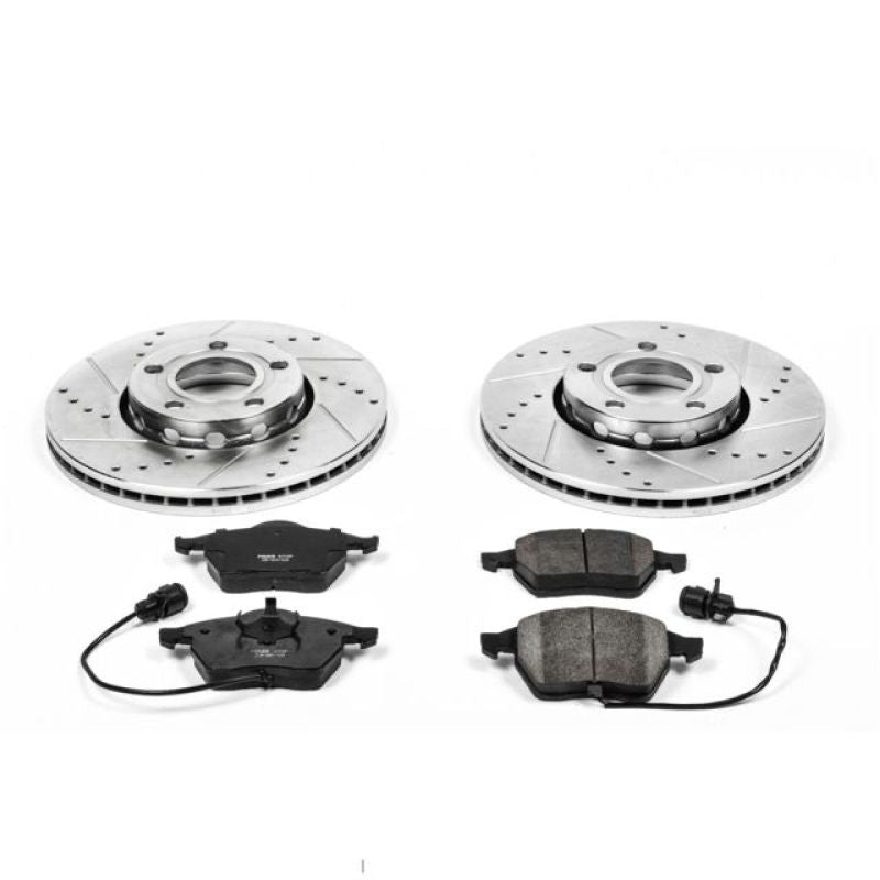 PowerStop 95-97 Audi A6 Front Z23 Evolution Sport Brake Kit
