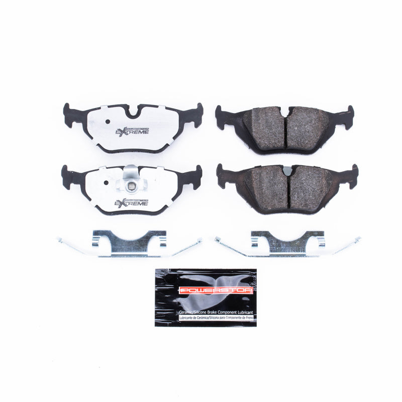 PowerStop 01-02 BMW 525i Rear Z26 Extreme Street Brake Pads w/Hardware