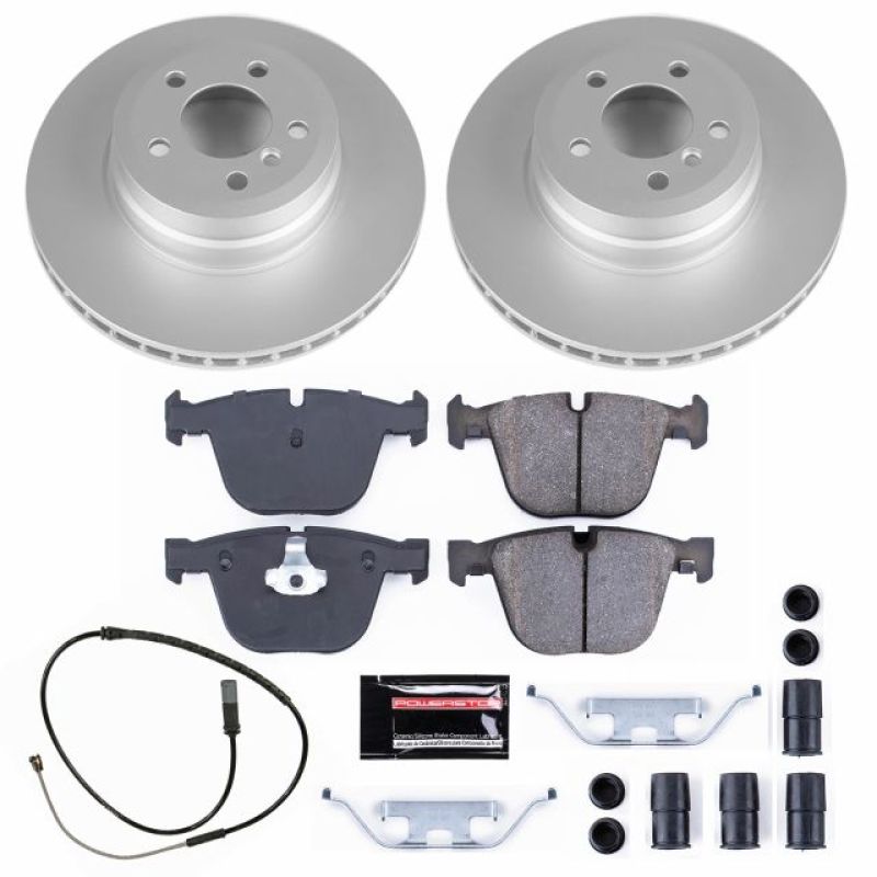 PowerStop 2019 BMW X6 Rear Z17 Evolution Geomet Coated Brake Kit