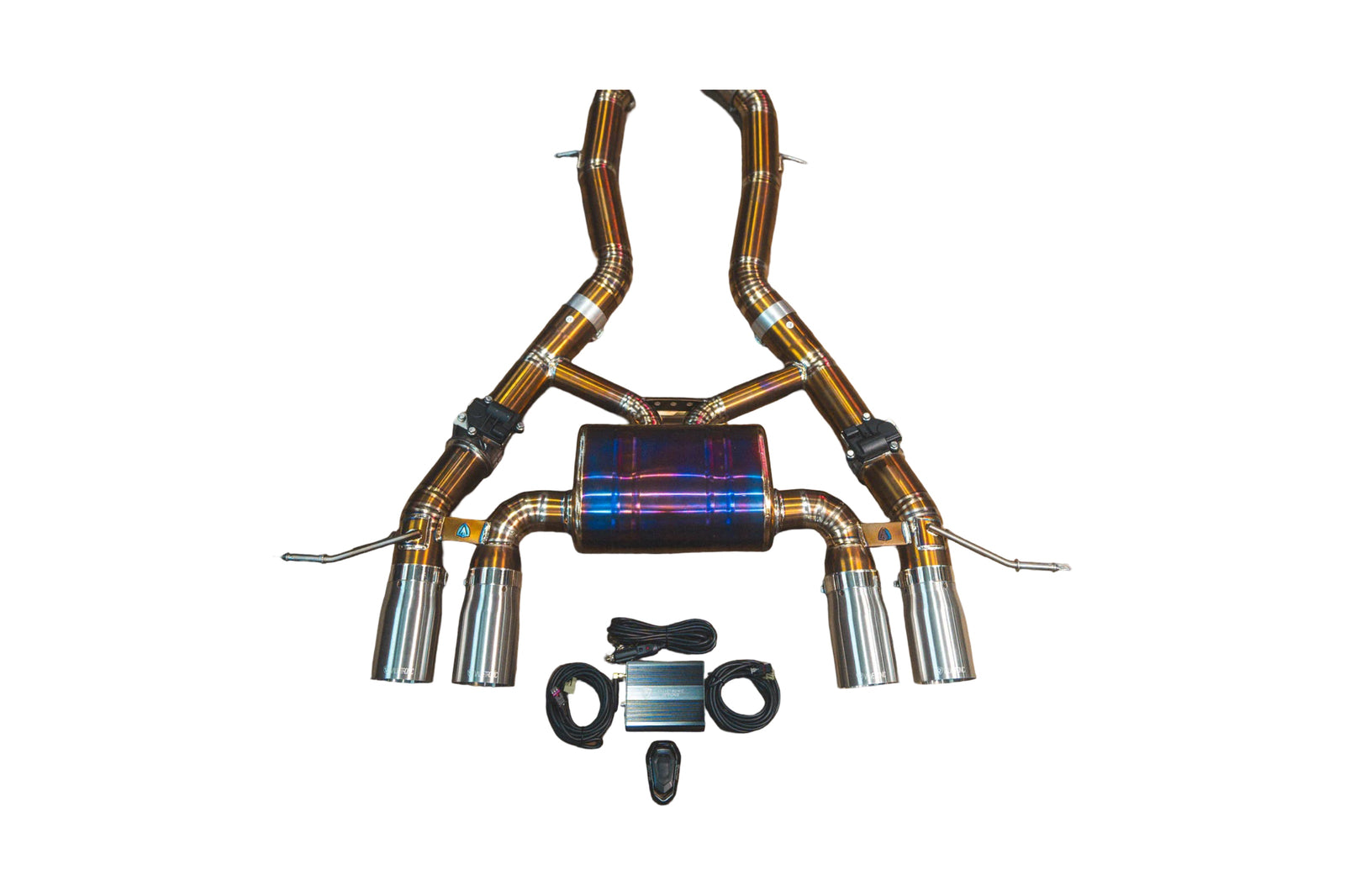 Valvetronic Designs - BMW G87 M2 Axle Back - Grade 5 Titanium