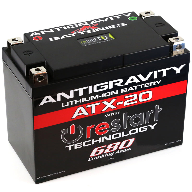 AntiGravity Batteries Antigravity YTX20 Lithium Battery w/Re-Start