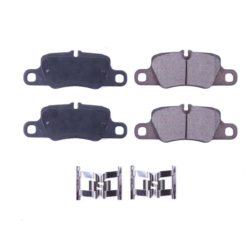 PowerStop 13-16 Porsche 911 Rear Z17 Evolution Ceramic Brake Pads w/Hardware