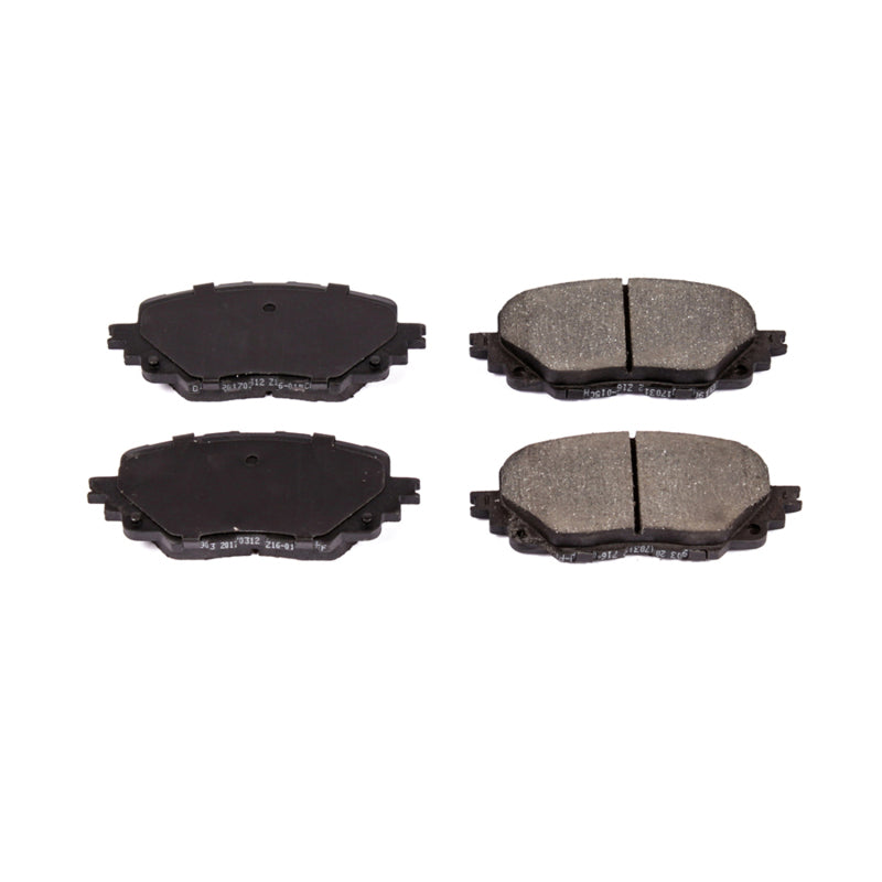 PowerStop 17-19 Fiat 124 Spider Front Z16 Evolution Ceramic Brake Pads