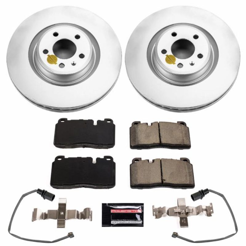 PowerStop 15-16 Porsche Macan Front Z23 Evolution Sport Coated Brake Kit