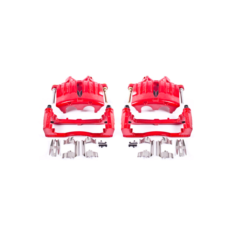 PowerStop 04-05 Buick Rainier Front Red Calipers w/Brackets - Pair