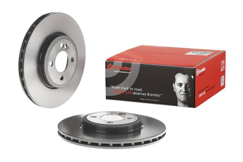 Brembo 17-20 Audi RS3 Front Dual Cast Rotor for 2009-2011 Cadillac STS Base