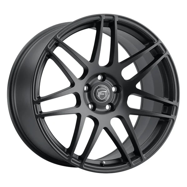 Forgestar F14C Semi Concave 18x8.5 / 5x110 / ET38 / 6.25 BS / 65.1 Bore Satin Black Wheel