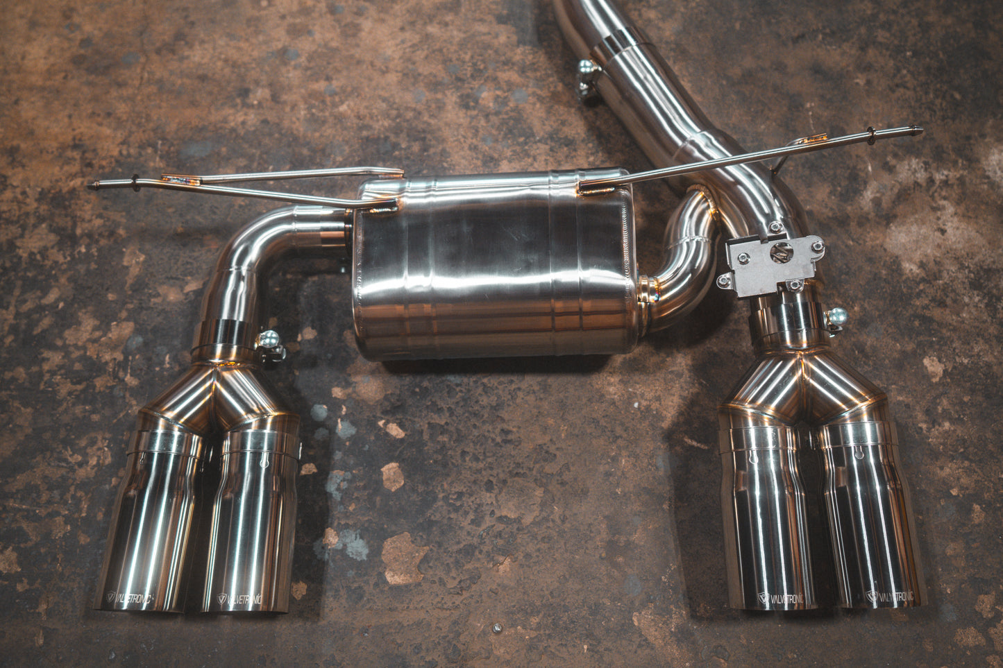 Valvetronic Designs - BMW M3/M4 F8x Equal Length Valved Sport Exhaust System - Stainless