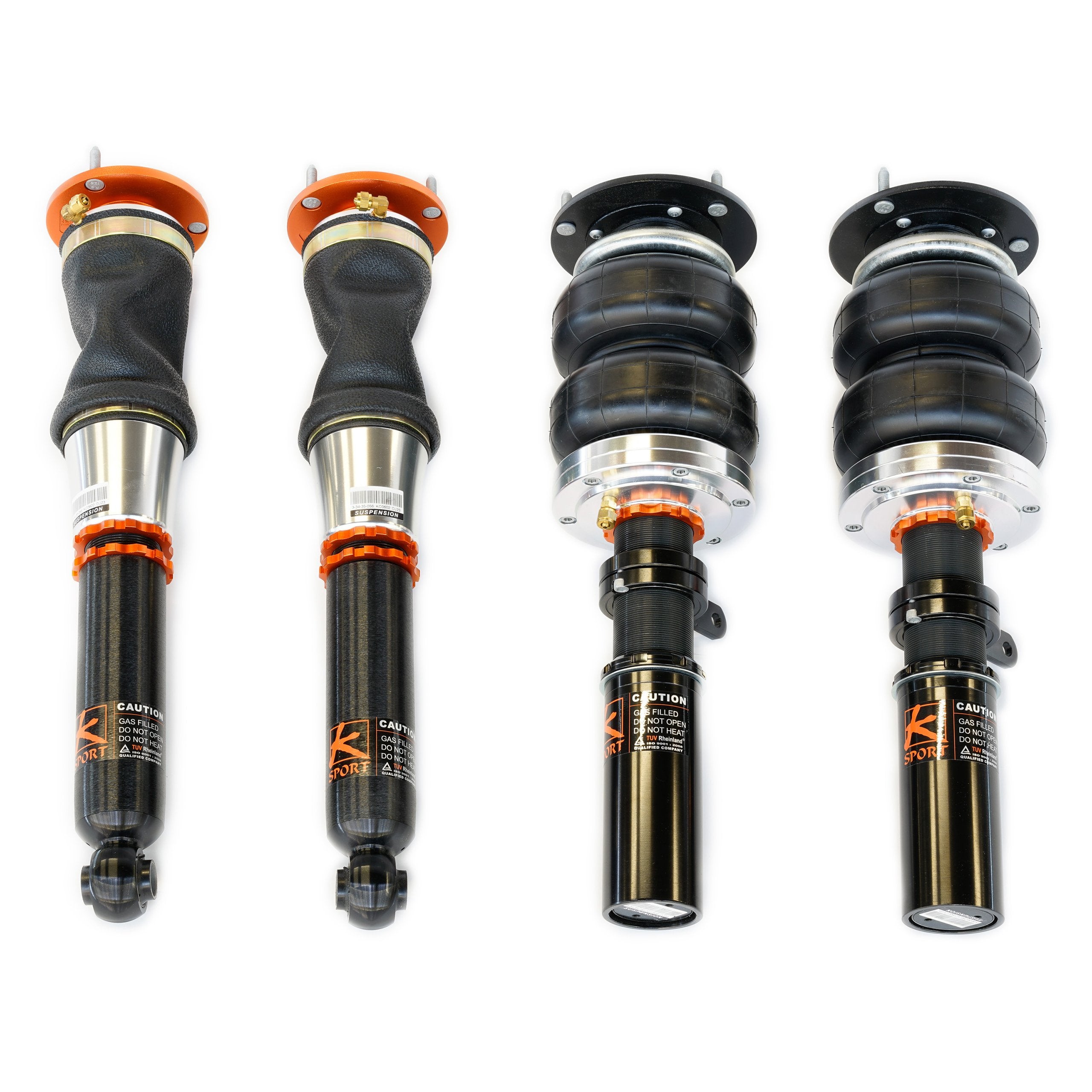 KSport Airtech Air Suspension Kit - Volkswagen 2009-2017 CC FWD