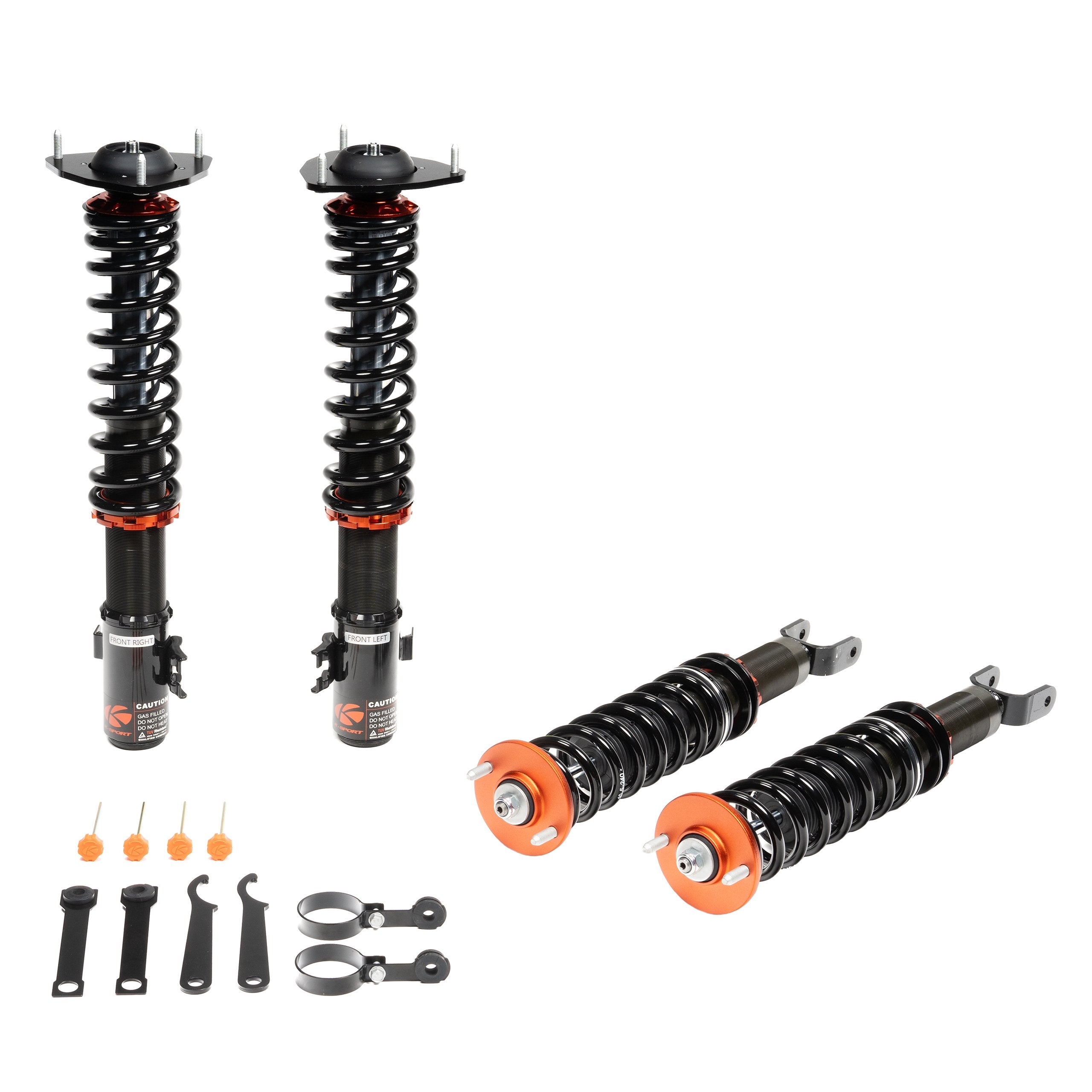 KSport Gravel Rally Spec GR Coilover Kit - Volkswagen 1999-2005 MK4 Golf