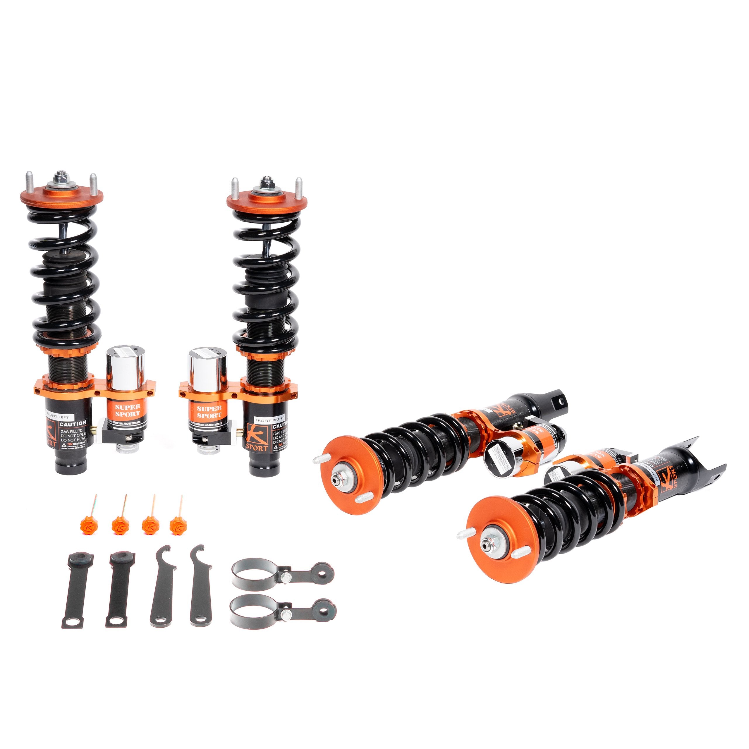 KSport Kontrol Plus 2 Way Coilover Kit - Volkswagen 1999-2005 MK4 Golf
