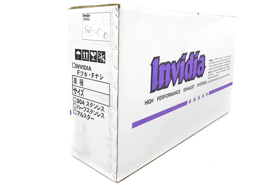 Invidia 03-04 Mini Cooper S 60mm (80mm tip) Titanium Tip Cat-back Exhaust *OVERSIZE SHIPPING*