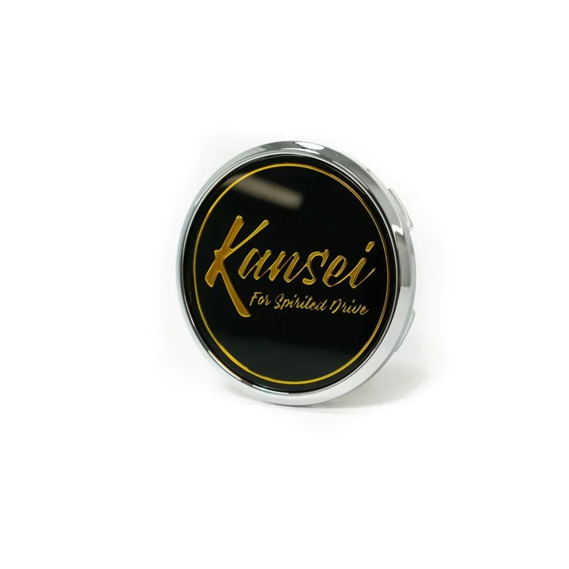 Kansei Wheels Kansei Special Edition Gold Gel Cap (Single) Center Cap - Black