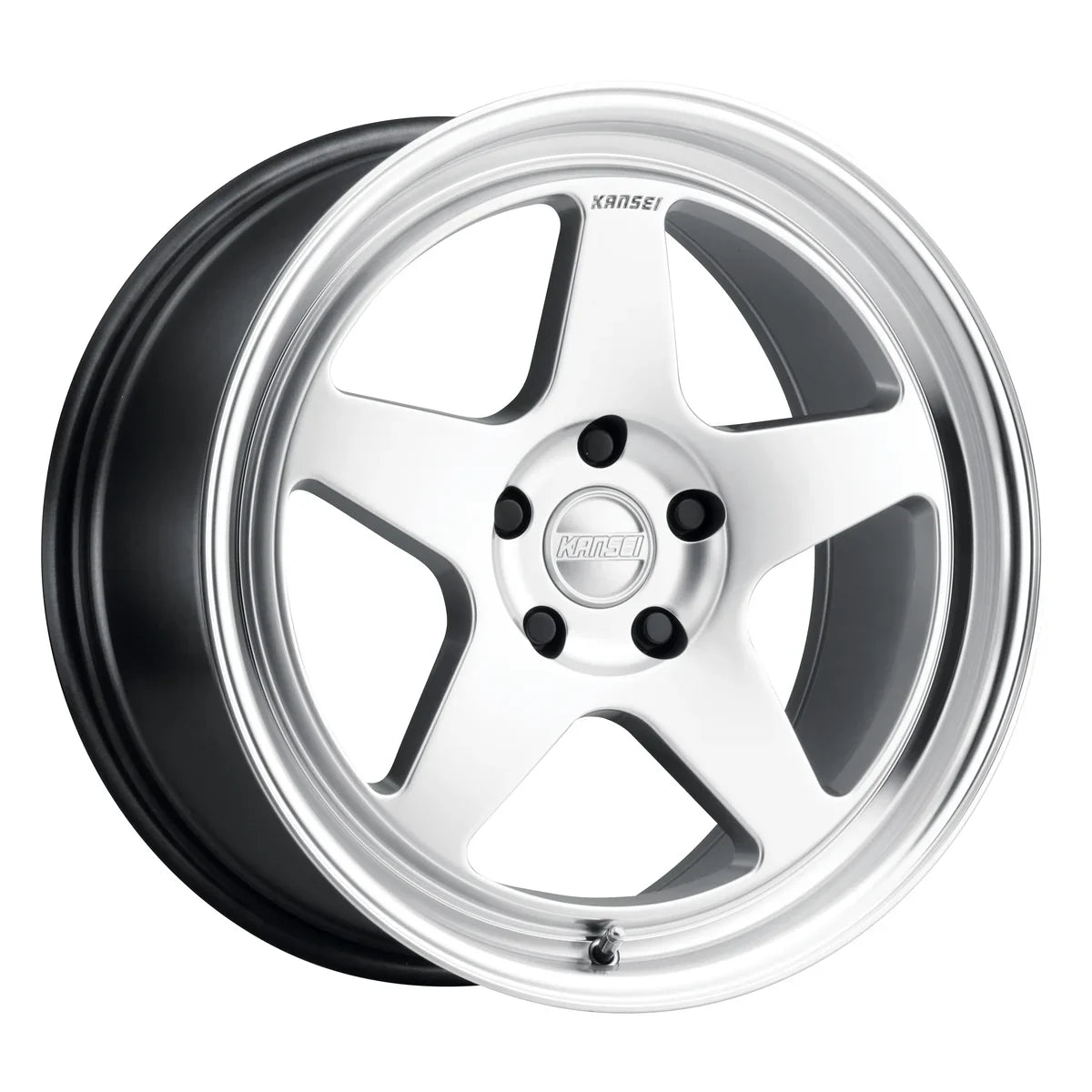 Kansei Wheels Kansei K12H Knp 18x9.5in / 5x120 BP / 22mm Offset / 72.56mm Bore - Hyper Silver Wheel