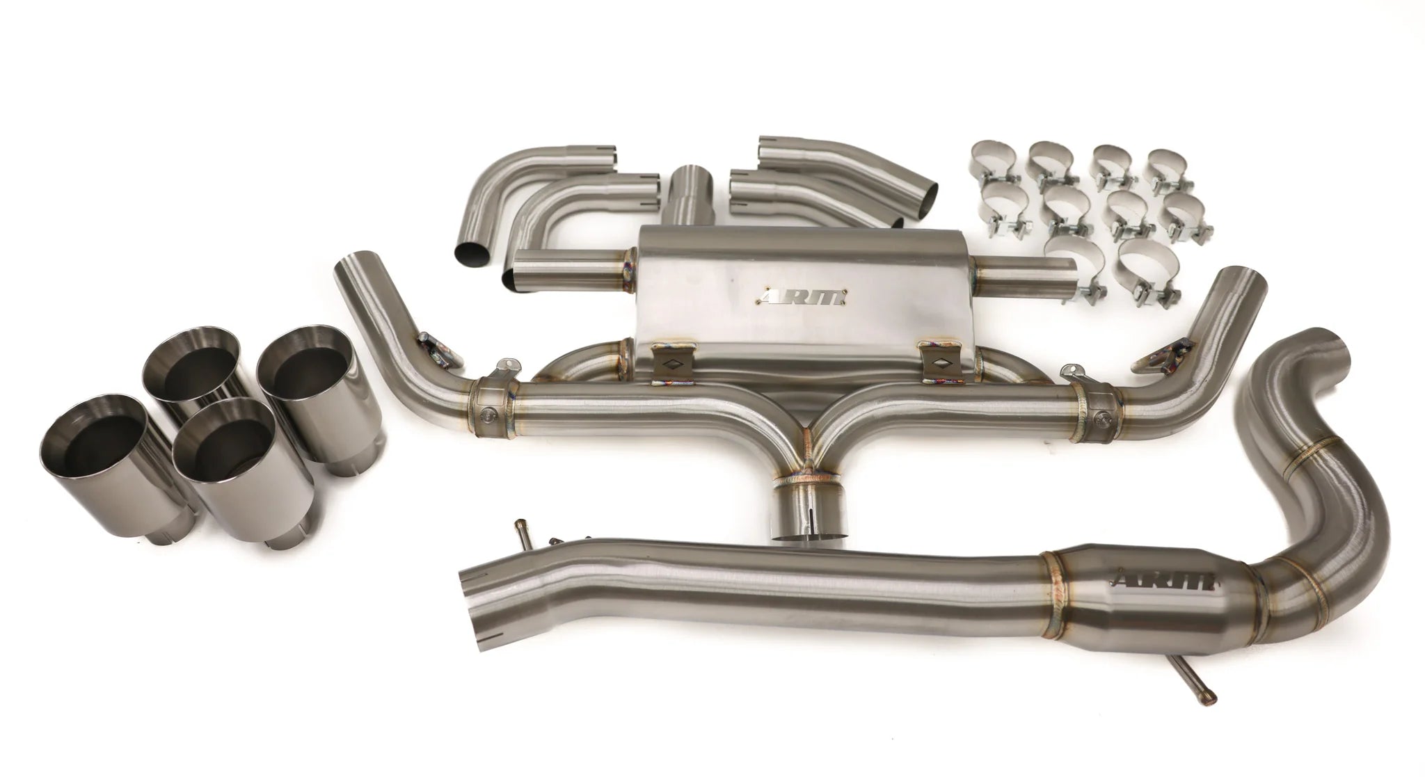 ARM Motorsports Exhaust - MK8 Golf R