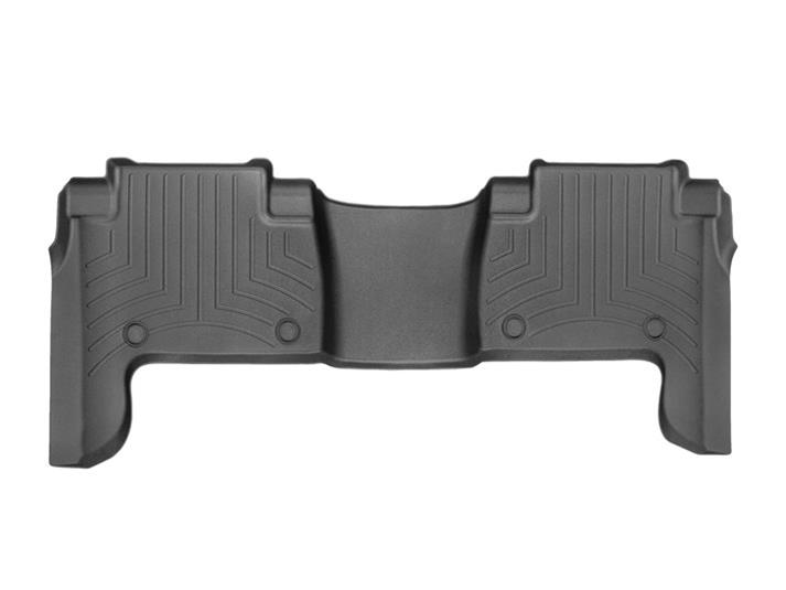 WeatherTech 2019+ Infiniti QX80 w/ 2nd Row Bucket Seats and Center Console FloorLiners - Black
