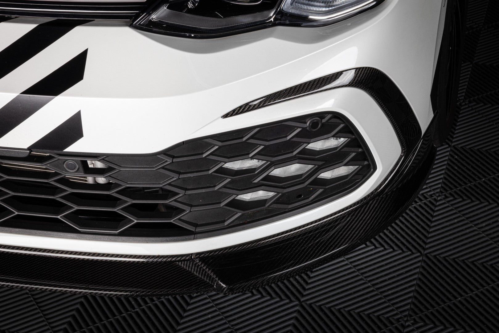 APR Carbon Fiber Front Trim - MK8/MK8.5 GTI