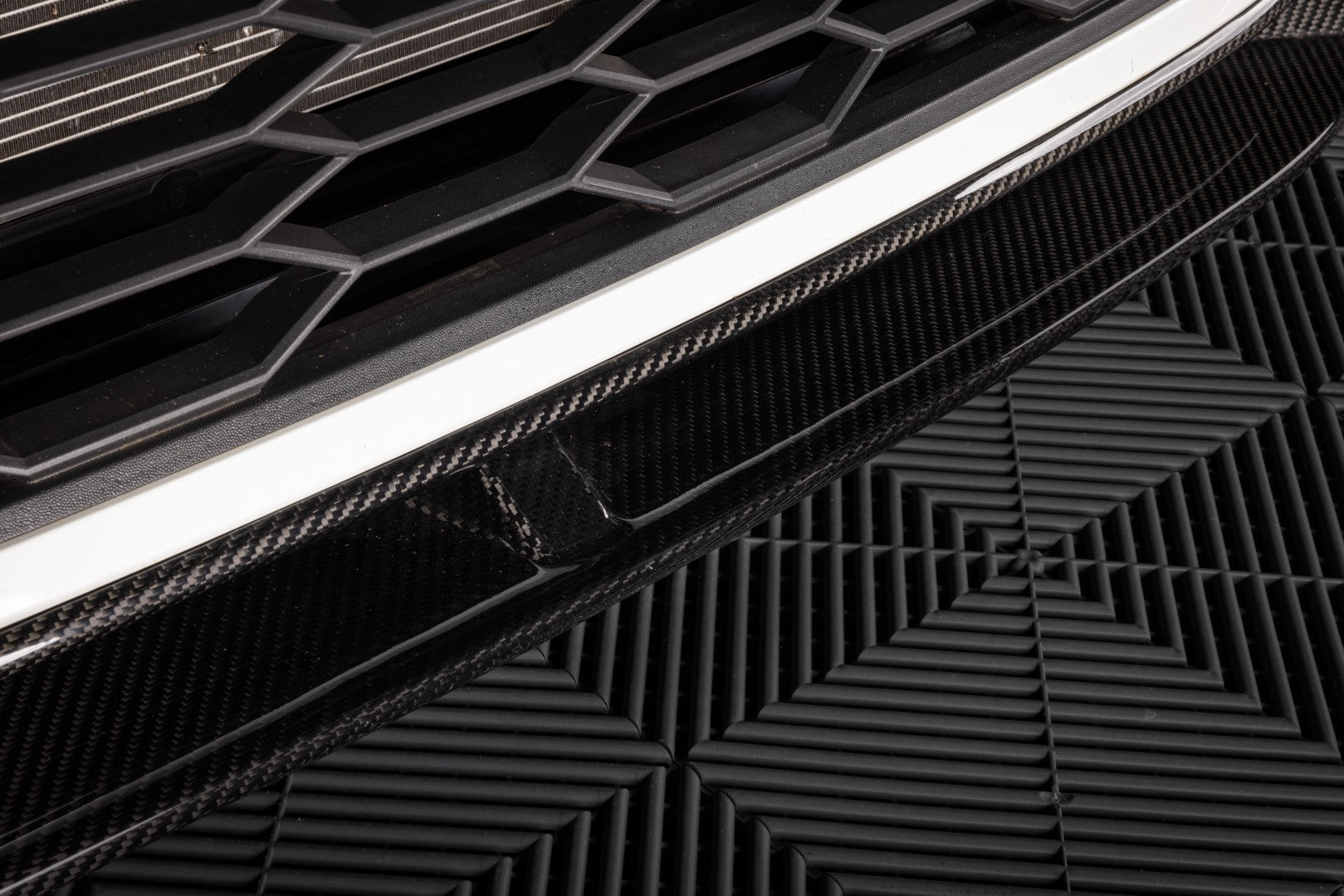 APR Carbon Fiber Front Trim - MK8/MK8.5 GTI