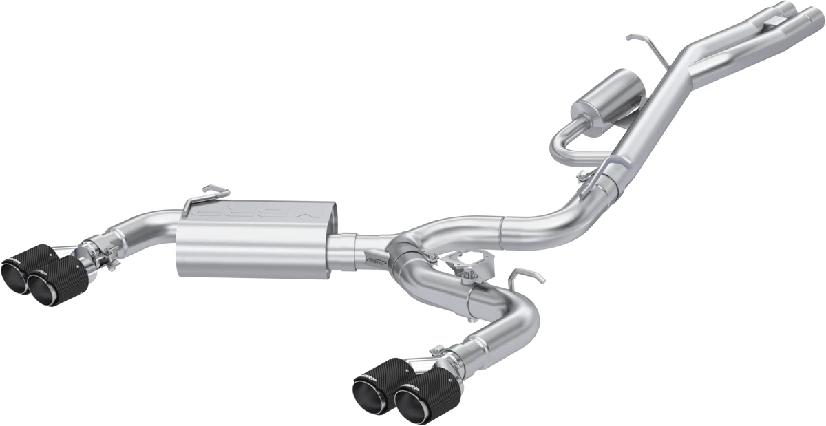 MBRP 3" T304 Stainless Steel Cat-Back Exhaust - Audi 8V RS3 Sedan (2017-2020)