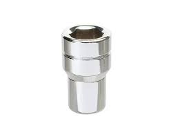 Project Kics GTC 33MM / 12HEX - M12x1.25 Hexagon Socket Head Nut Shank Type - Black (Single)