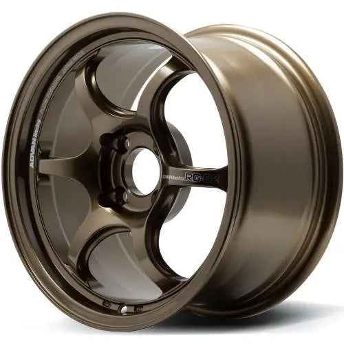 Advan RG-D2 15x8.0 / +35 Offset / 4x100 / 63mm Bore / Bronze (No Machining)