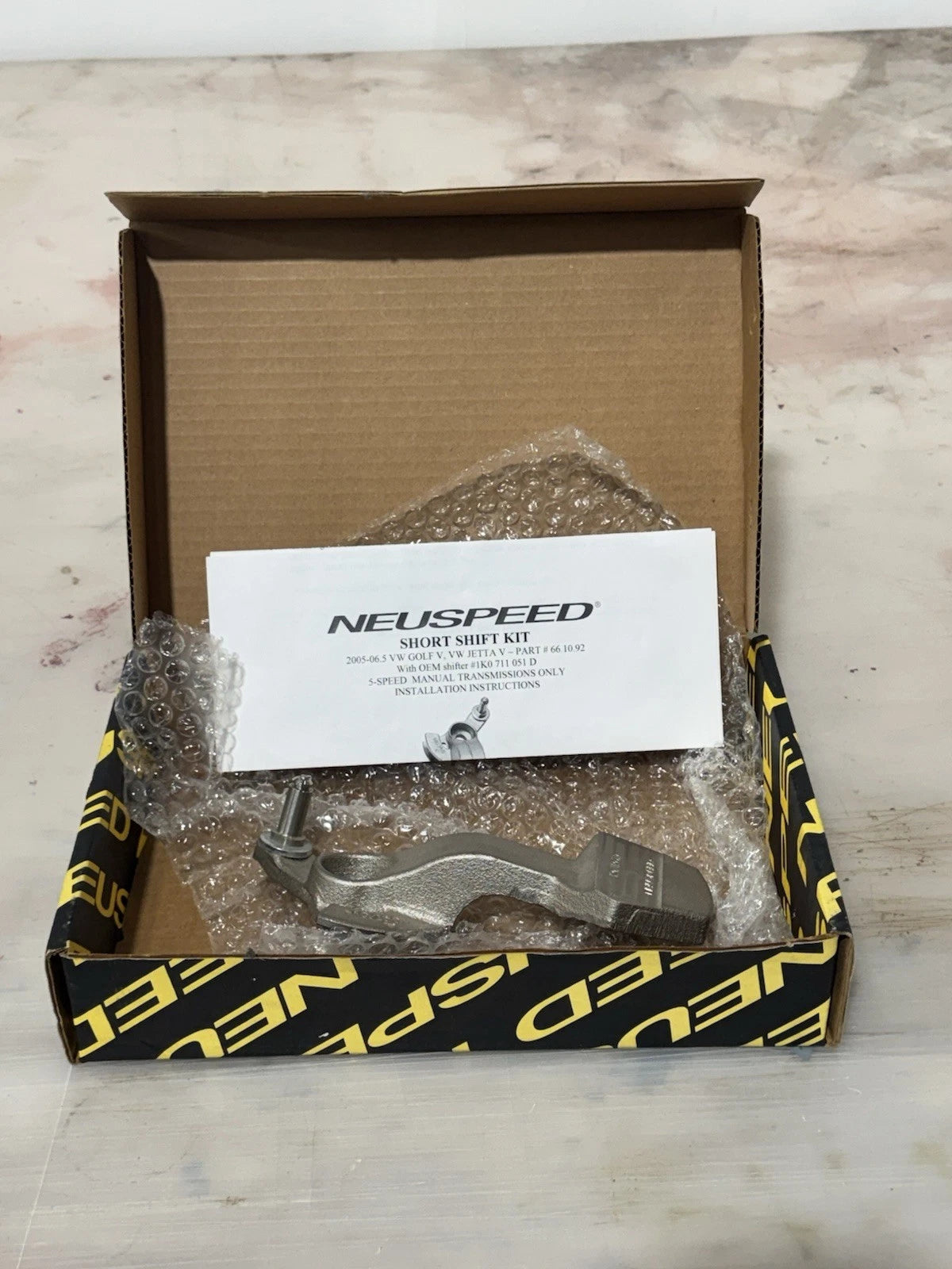 NEUSPEED Short Shifter - PQ35 5-Speed - NOS - CLEARANCE