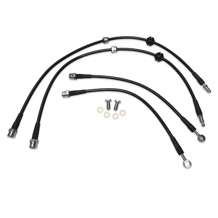 034Motorsport Stainless Steel Braided Brake Line Kit - Audi B10 A5/S5