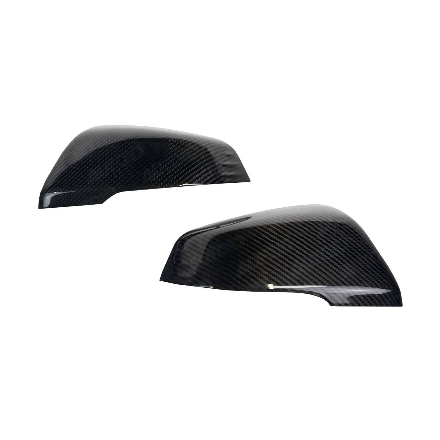 TREVORA Pre-preg Carbon Fiber Wing Mirror Covers for BMW & Supra (2019+, F40 F44 G29 J29)