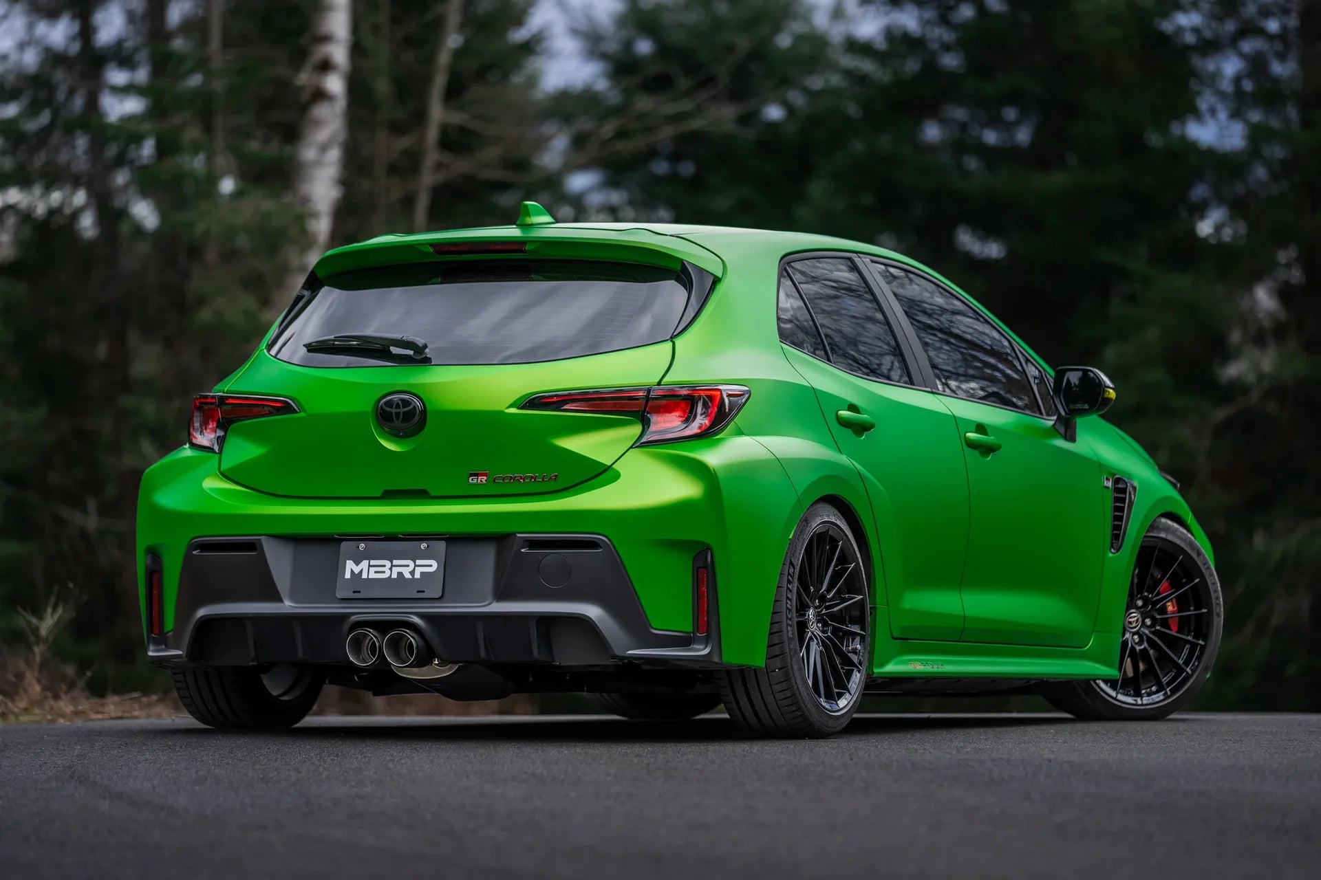 MBRP 3-Inch Cat Back Street Profile Dual Center Exit Exhaust - Toyota GR Corolla