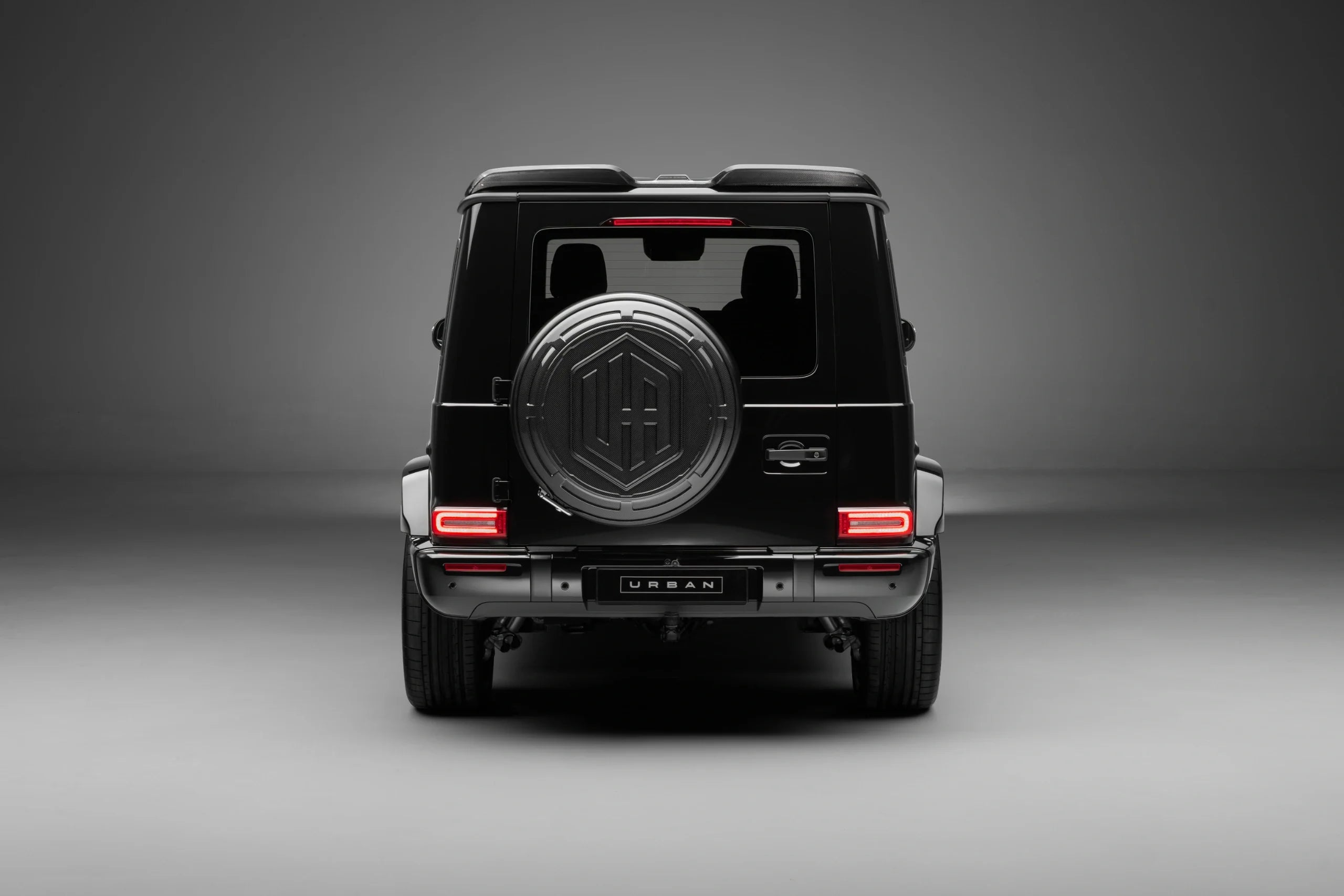 Urban Automotive W465 G-Wagon UA Icon Visual Carbon Fibre Spare Rear Wheel Carrier Cover