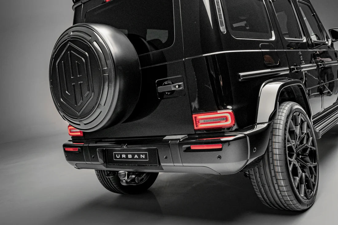 Urban Automotive W465 G-Wagon UA Icon Visual Carbon Fibre Spare Rear Wheel Carrier Cover