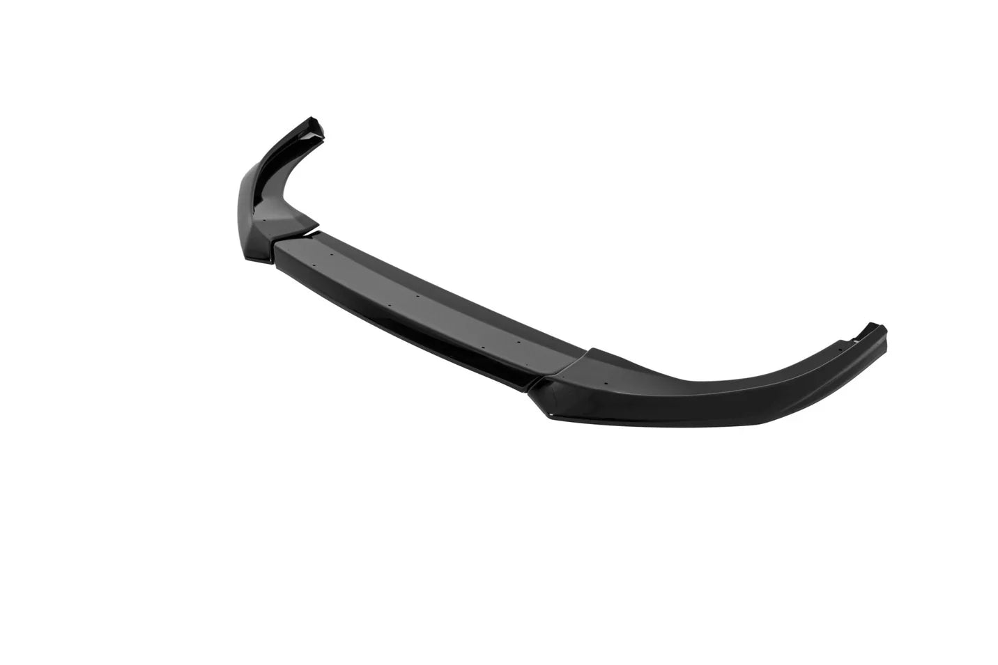 Zaero Design EVO-1 Gloss Black Front Splitter - VW Golf GTI MK8