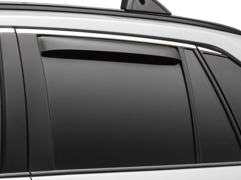 WeatherTech 18-24 Volkswagen Tiguan Rear Side Window Deflectors - Dark Tint
