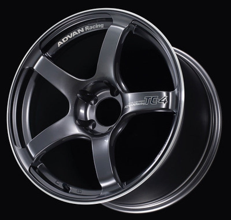 Advan TC4 16x7.5 / +35 Offset / 4x100 / 63mm Bore / Racing Gunmetallic and Ring