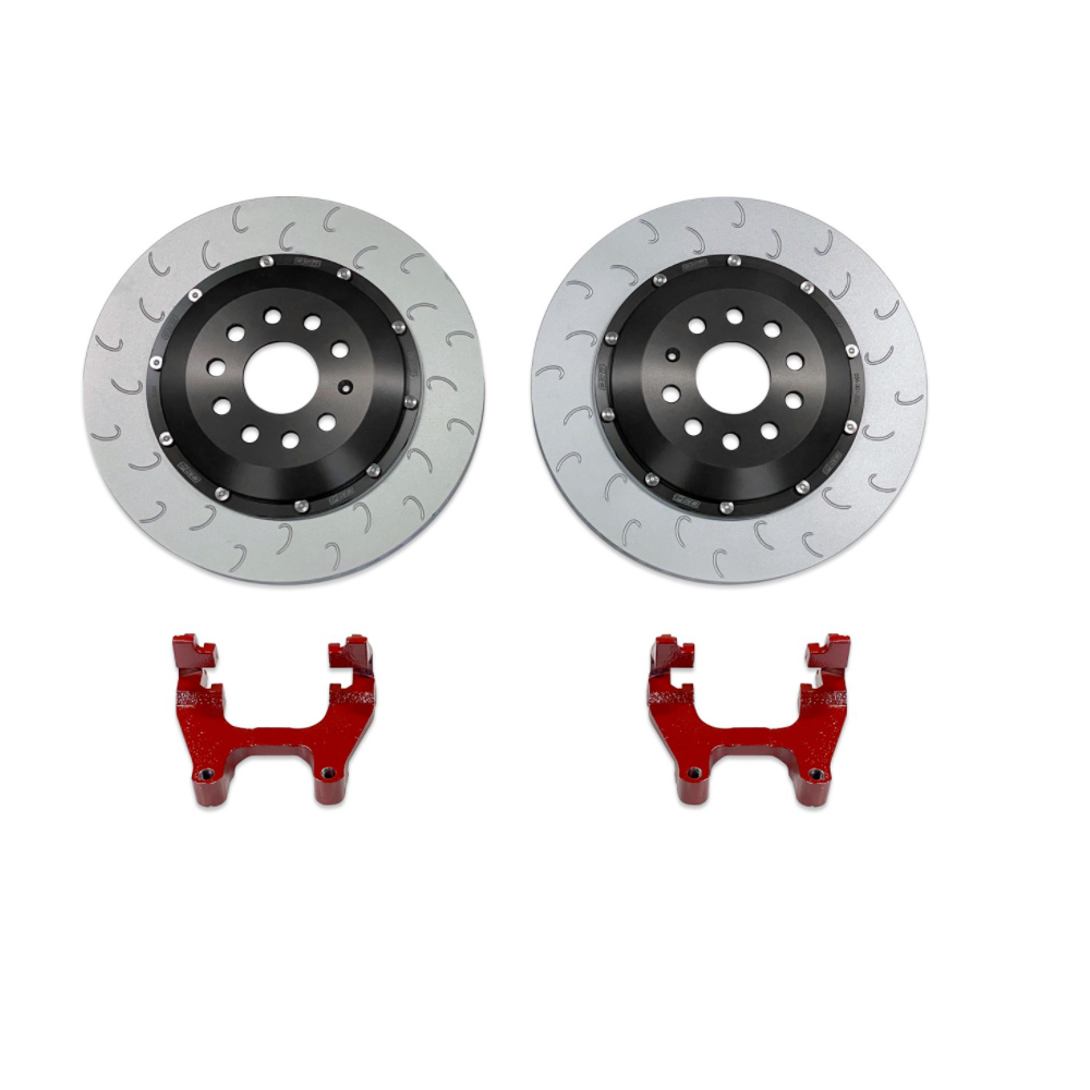 034 Motorsport 350mm Rear Brake Rotors MK7 GTI · R · 8V · 8S